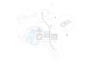 GTS 250 ABS drawing Cables