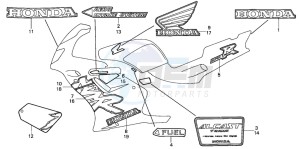 NSR125F drawing MARK (6)