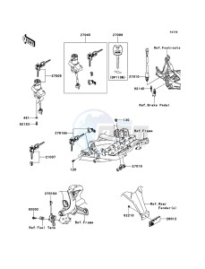 VERSYS_ABS KLE650DDF XX (EU ME A(FRICA) drawing Ignition Switch