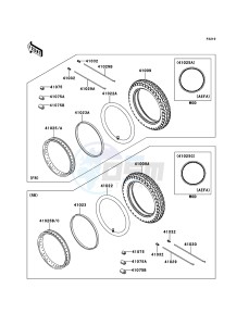 W800 EJ800AEF GB XX (EU ME A(FRICA) drawing Tires