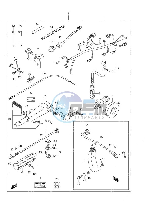 Tiller Handle