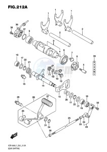 VZR1800BZ BOULEVARD EU drawing GEAR SHIFTING