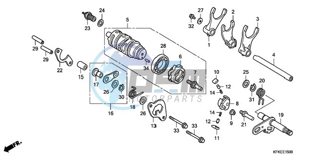 GEARSHIFT DRUM