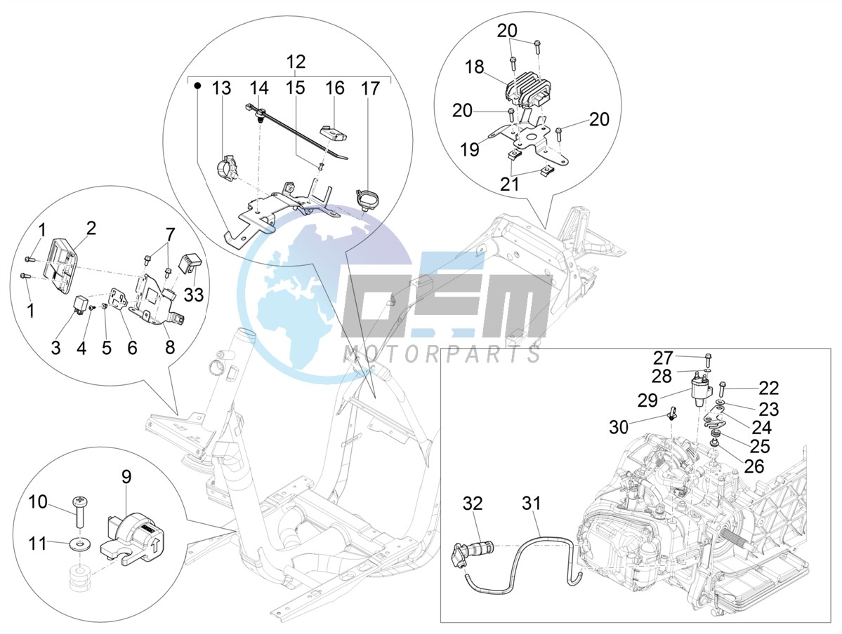 Voltage Regulators - Electronic Control Units (ecu) - H.T. Coil