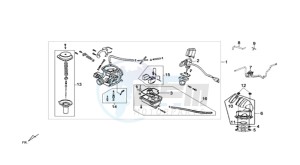 CROX 50 drawing CARBURATOR