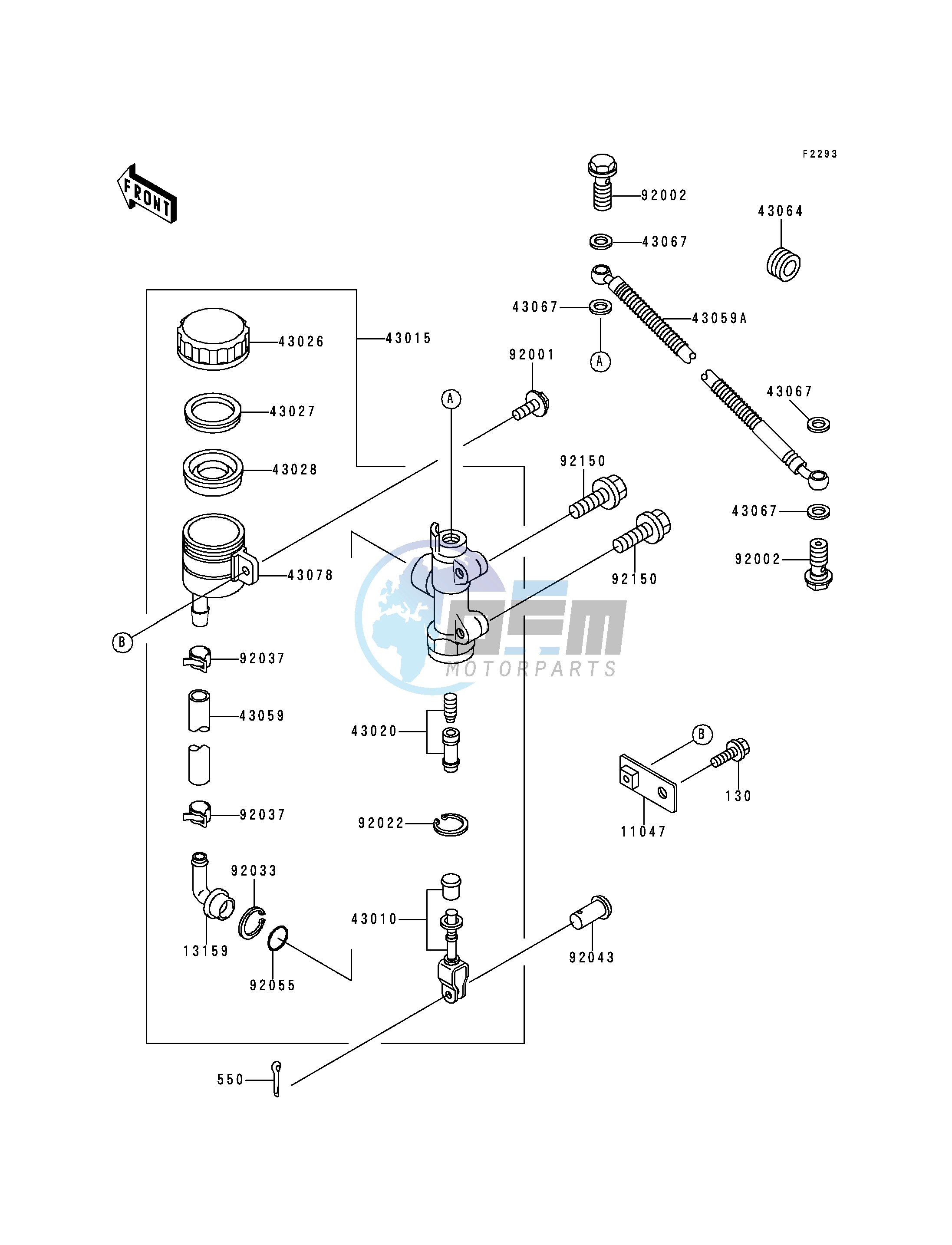 REAR MASTER CYLINDER