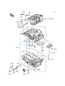 NINJA 300 ABS EX300BEF XX (EU ME A(FRICA) drawing Crankcase