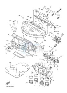 YZF-R6 600 R6 (2CXR) drawing INTAKE