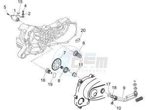 LX 150 4T USA drawing Starter - Electric starter