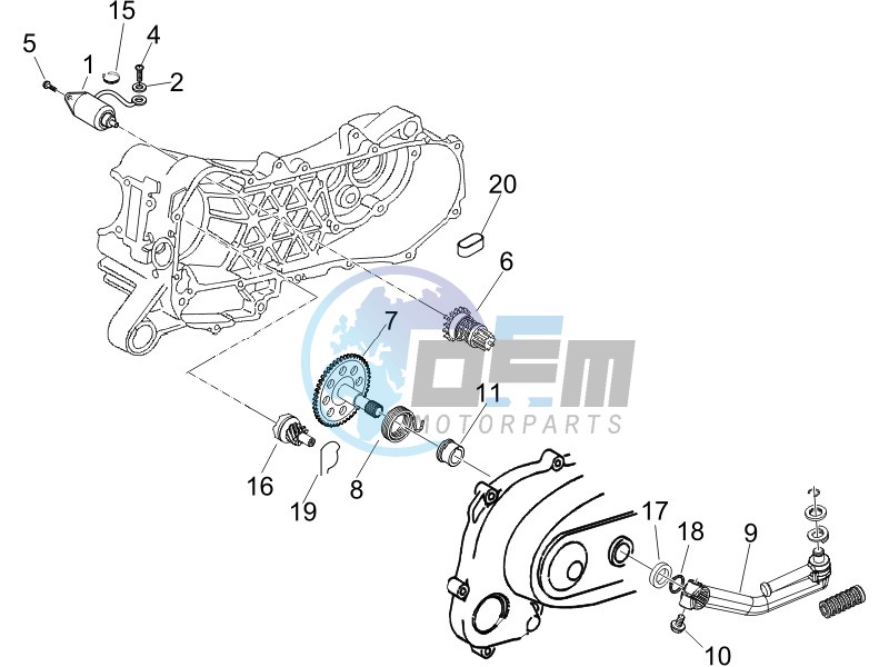 Starter - Electric starter