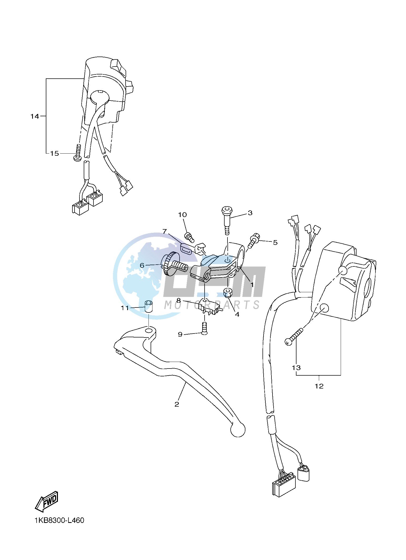 HANDLE SWITCH & LEVER