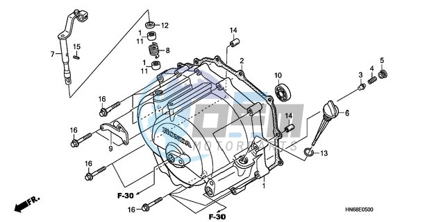 FRONT CRANKCASE COVER