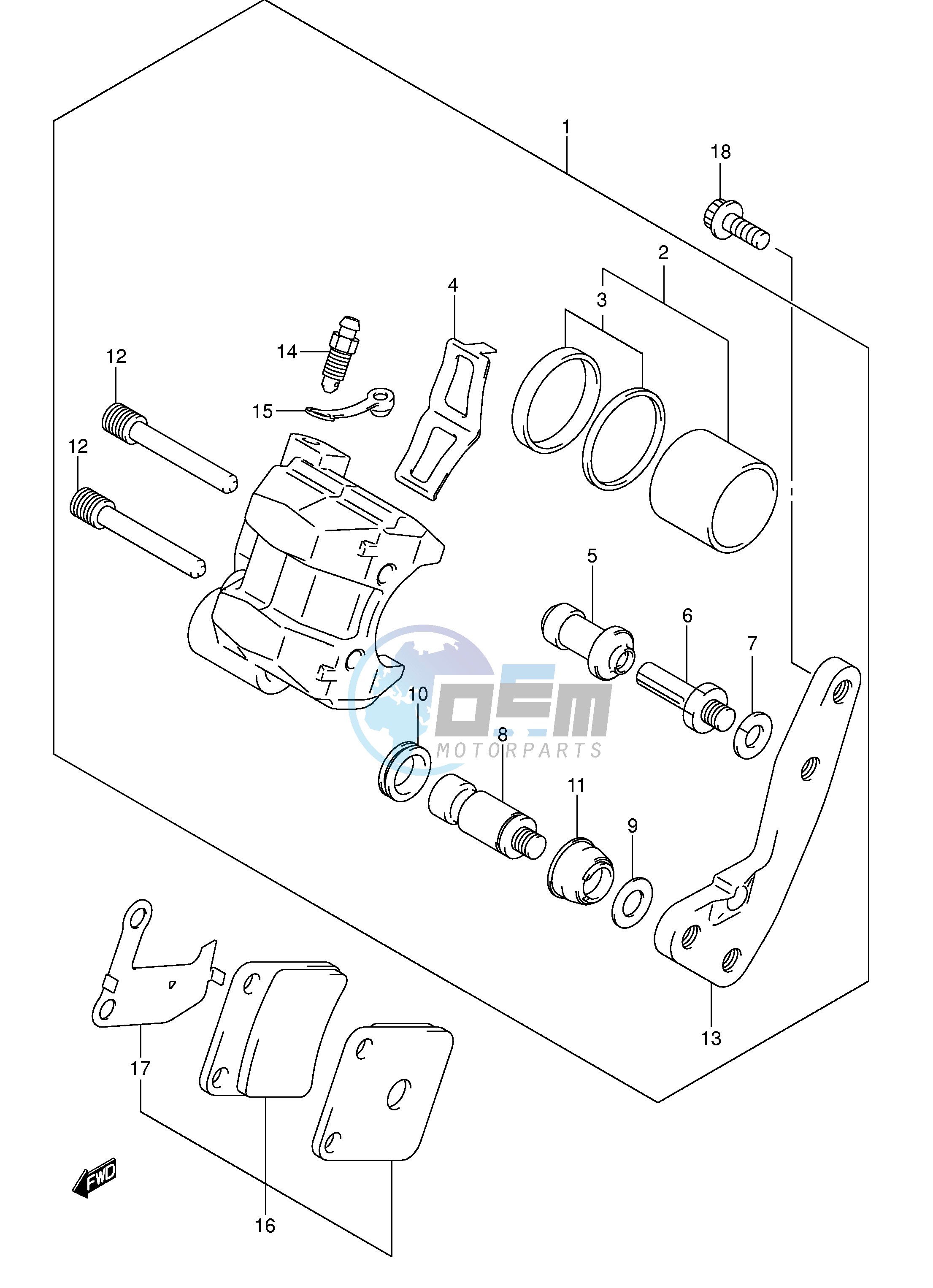 FRONT CALIPER