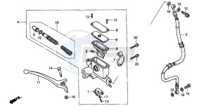 SFX50 drawing FR. BRAKE MASTER CYLINDER (1)