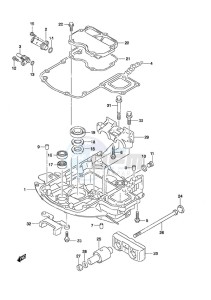 DF 90A drawing Engine Holder