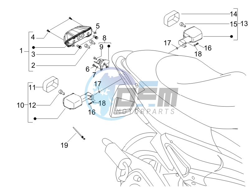 Tail light - Turn signal lamps