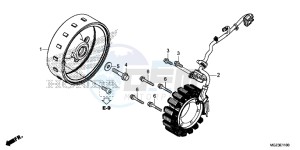 CBR500RD CBR500R UK - (E) drawing GENERATOR