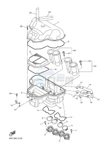 FZ8-SA 800 FZ8-S ABS (1BDA 1BDB) drawing INTAKE