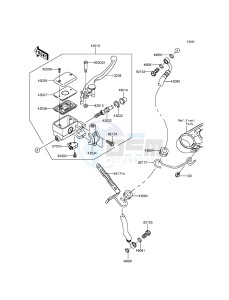 VULCAN 900 CUSTOM VN900CEFA GB XX (EU ME A(FRICA) drawing Front Master Cylinder