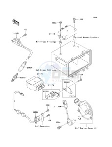 KVF 360 B [PRAIRIE 360] (B6F-B9F) B7F drawing IGNITION SYSTEM