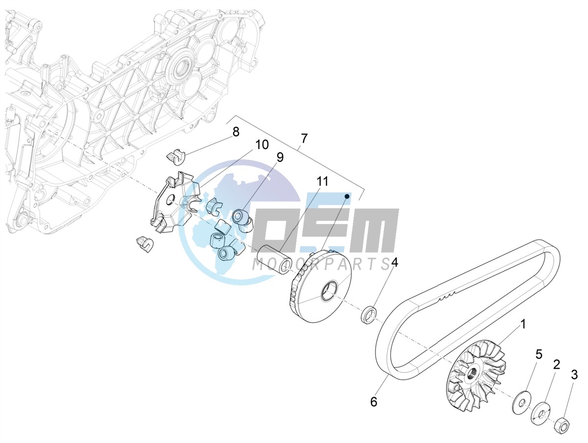 Driving pulley