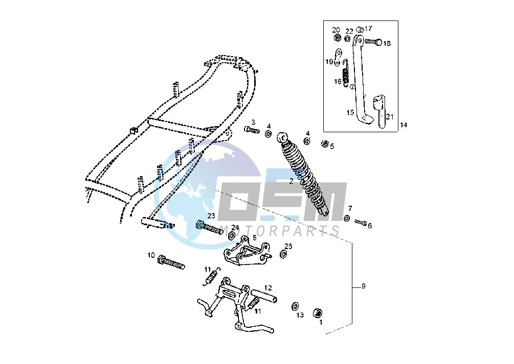 REAR SHOCK ABSORBER