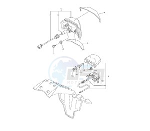 FZ1 1000 drawing TAILLIGHT