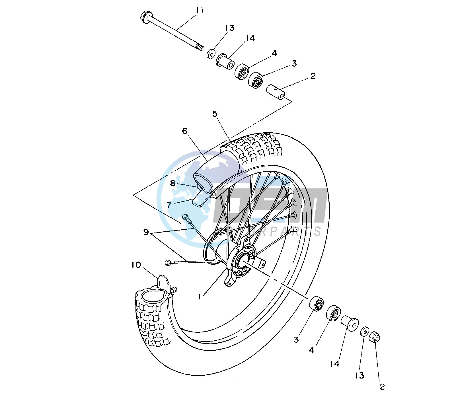 FRONT WHEEL