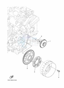 TRACER 900 MTT850 (B5CM) drawing STARTER