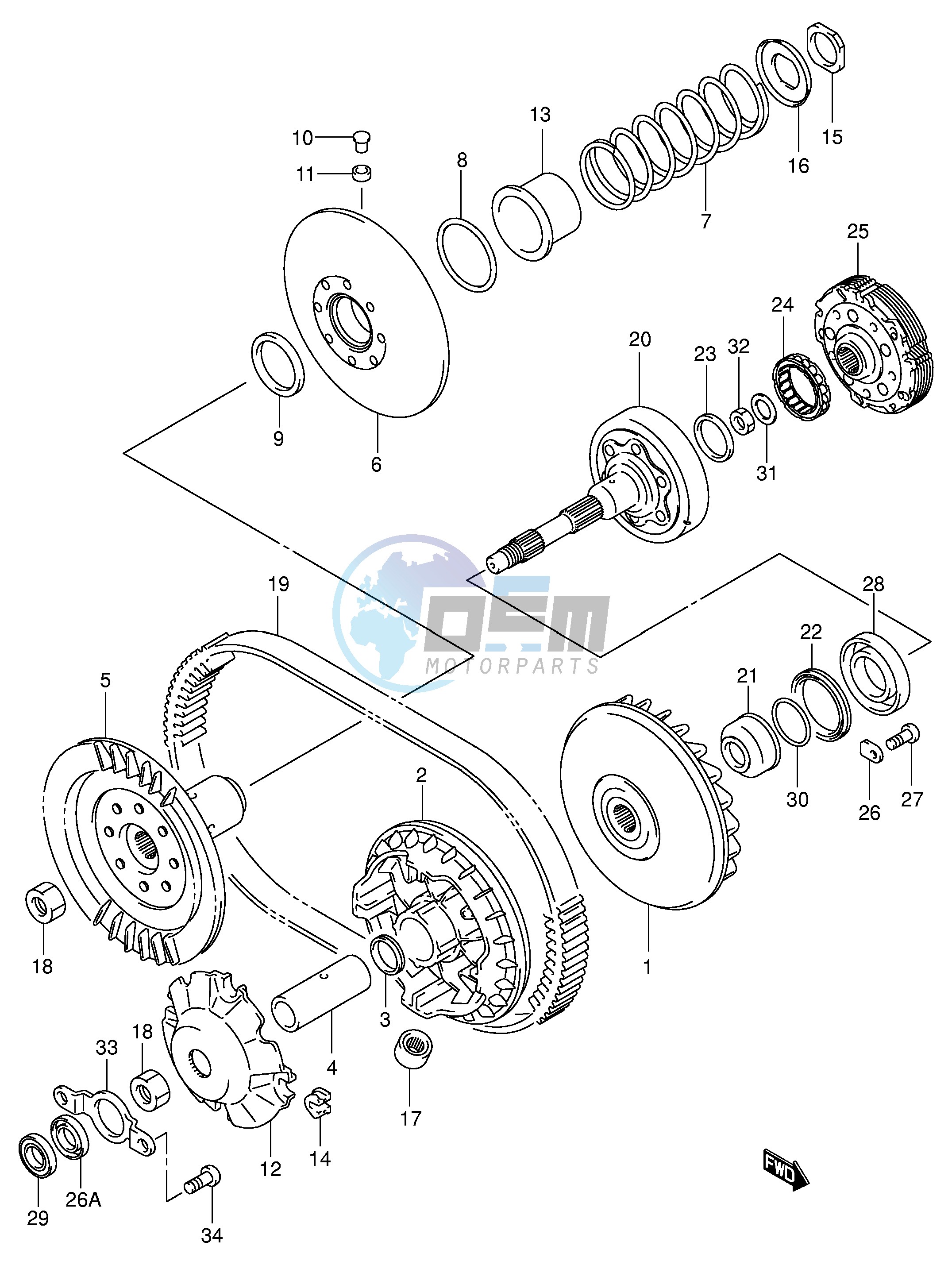 TRANSMISSION (1)(MODEL K1)