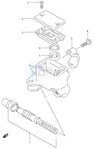 LT-A500F (E3-E28) drawing FRONT MASTER CYLINDER