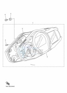 FJR1300-AE (BNP5) drawing METER