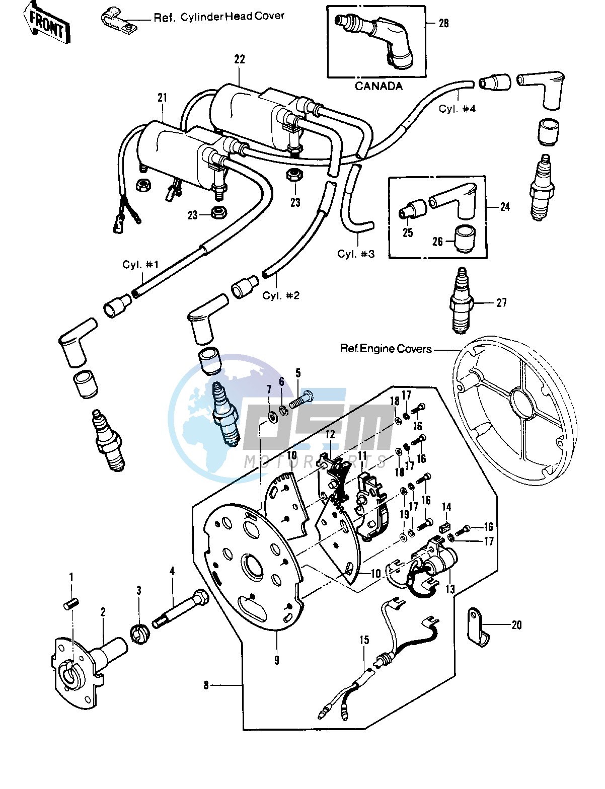 IGNITION -- KZ1000-B3- -