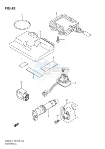 AN650 (E3-E28) Burgman drawing ELECTRICAL (AN650L1 E33)