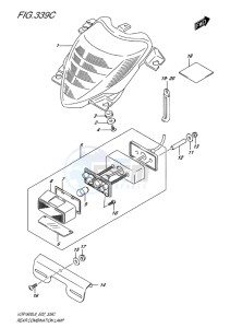 VZR1800BZ BOULEVARD EU drawing REAR COMBINATION LAMP