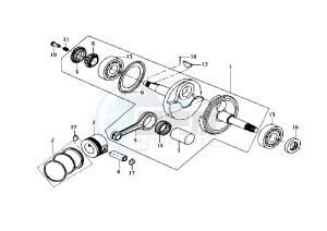 JOYRIDE EU2 - 200 cc drawing CRANKSHAFT-PISTON