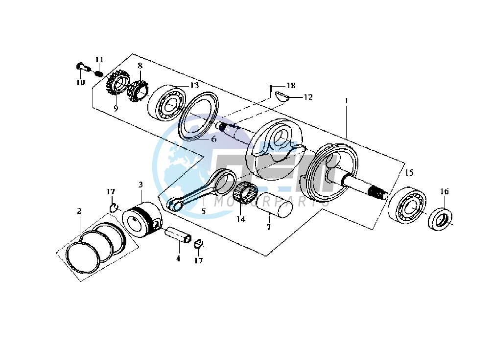 CRANKSHAFT-PISTON