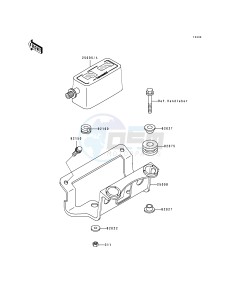 KDX 250 D [KDX250] (D1-D4) [KDX250] drawing METER