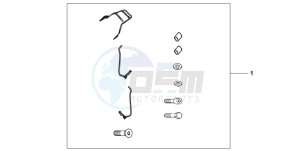 ANF125 drawing REAR CARRIER