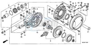 ST1300A9 CH / ABS MME - (CH / ABS MME) drawing FINAL DRIVEN GEAR (ST1300A)