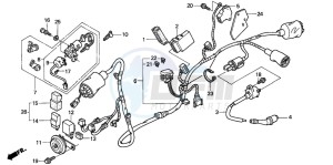 NES125 drawing WIRE HARNESS