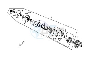 TONIK 50 drawing CLUTCH