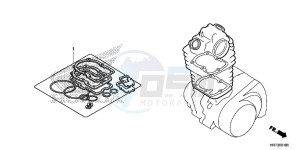 TRX420FA6F TRX420F Australia - (U) drawing GASKET KIT A