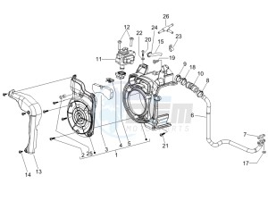 LXV 150 4T USA drawing Secondary air box