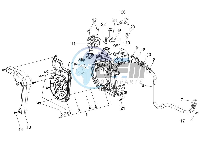 Secondary air box