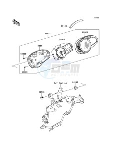 Z750 ABS ZR750MBF FR GB XX (EU ME A(FRICA) drawing Meter(s)