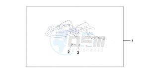 VT750C9 E / MKH MME drawing FRONT FENDER RAIL