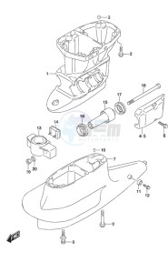 DF 50A drawing Drive Shaft Housing High Thrust