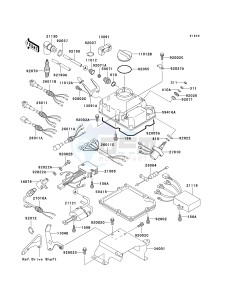 JS 750 B [750 SXI] (B1-B3 B3 CAN ONLY) [750 SXI] drawing IGNITION SYSTEM -- JT750-B1- -