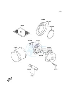 KLV1000 LV1000-A2H GB XX (EU ME A(FRICA) drawing Oil Pump